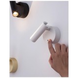 Nova Luce CLIP fali lámpa, fehér, 3000K melegfehér, beépített LED, 1x3W, 190 lm, 9030201