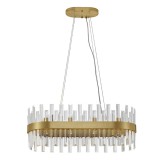 Nova Luce CROWN függeszték, arany, G9 foglalattal, max. 10x5W, 9695217