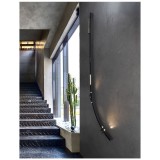 Nova Luce CURVE sín, íves, profile mágnes profilos  sínrendszerhez, fekete, 9112672