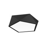 Nova Luce DARIUS mennyezeti lámpa, fekete, E27 foglalattal, max. 4x10W, 8186202