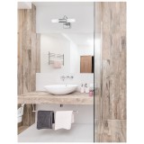 Nova Luce DRITTO fürdőszobai fali lámpa, króm, G9 foglalattal, max. 2x28W, 71606601