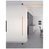 Nova Luce ELETTRA függeszték, fekete, 3000K melegfehér, beépített LED, 20W, 1400 lm, 9088109