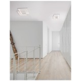 Nova Luce ENIGMA mennyezeti lámpa, fehér, 3000K melegfehér, beépített LED, 1x30W, 2030 lm, 9364036