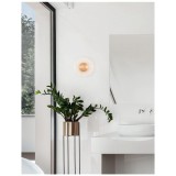 Nova Luce ESIL fali lámpa, arany, 3000K melegfehér, beépített LED, 1x8W, 536 lm, 9118528