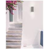 Nova Luce FUENTO kültéri fali lámpa, szürke, GU10 foglalattal, max. 2x7W, 9790552