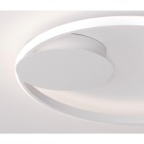 Nova Luce FULINE mennyezeti lámpa, fehér, 3000K melegfehér, beépített LED, 32W, 1624.3 lm, 9348072