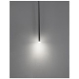 Nova Luce GIONO 1 ágú függeszték, fekete, 3000K melegfehér, beépített LED, 1x3W, 180 lm, 9601001