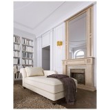 Nova Luce GRANE fali lámpa, kristály hatású, arany, E14 foglalattal, max. 2x5W, 9050100