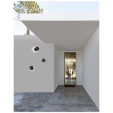 Nova Luce GRAVITY kültéri fali lámpa, szürke, 3000K melegfehér, beépített LED, 1x12W, 660 lm, 810067