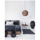 Nova Luce GRIFFIN 1 ágú függeszték, barna, E27 foglalattal, max. 1x28W, 9587121