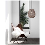 Nova Luce GRIFFIN 1 ágú függeszték, barna, E27 foglalattal, max. 1x28W, 9587131