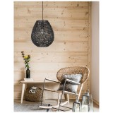 Nova Luce GRIFFIN 1 ágú függeszték, fekete, E27 foglalattal, max. 1x12W, 9858713