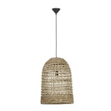 Nova Luce GRIFFIN függeszték, barna, E27 foglalattal, max. 1x12W, 9586506