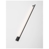 Nova Luce GROPIUS fali lámpa, design, fekete, 3000K melegfehér, beépített LED, 1x15W, 507 lm, 9081900