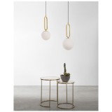 Nova Luce GRUS 1 ágú függeszték, arany, E27 foglalattal, max. 1x12W, 9191201