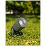 Nova Luce INSIDE kültéri leszúrható lámpa, szürke, GU10-MR16 foglalattal, max. 1x50W, 767801