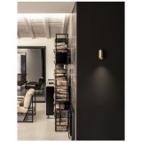 Nova Luce INUS spotlámpa, falra/mennyezetre szerelhető, állítható lámpafejjel, bronz, GU10-MR16 foglalattal, max. 1x10W, 9460972