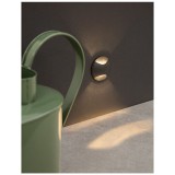 Nova Luce JOYA kültéri süllyeszthető lámpa, fekete, 3000K melegfehér, max. 3W, 54 lm, 9944142