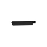 Nova Luce kiegészítő tápegység takaródoboz, függesztett és felületre szerelhető, profile mágnes profilos sínrendszerhez, fekete, 8252038