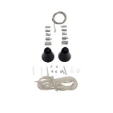 Nova Luce KIT sín függesztősodrony, profile mágnes profilos sínrendszerhez, fekete, 8252017