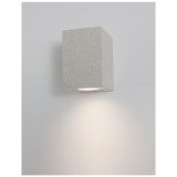 Nova Luce kültéri fali lámpa, fehér, GU10-MR16 foglalattal, max. 1x7W, 9790541