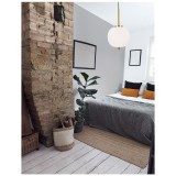 Nova Luce LATO 1 ágú függeszték, üveg, E14 foglalattal, max. 1x5W, 9624064