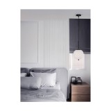 Nova Luce LATO függeszték, fehér, E14 foglalattal, max. 1x5W, 9624074