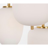 Nova Luce LATO több ágú függeszték, üveg, E14 foglalattal, max. 3x5W, 9624068