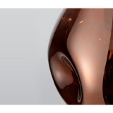 Nova Luce LAVA 1 ágú függeszték, réz, E27 foglalattal, max. 1x12W, 9190401