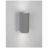Nova Luce LIDO kültéri fali lámpa, szürke, GU10 foglalattal, max. 2x7W, 9790522