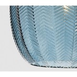 Nova Luce LONI 1 ágú függeszték, kék, E27 foglalattal, max. 1x12W, 9191243