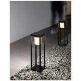 Nova Luce LOVETO kültéri állólámpa, mozgásérzékelővel, sötétszürke, 3000K melegfehér, beépített LED, 1x1W, 152 lm, 9120622