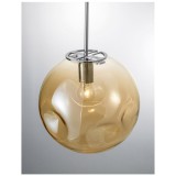 Nova Luce MAYAN 1 ágú függeszték, pezsgő, E27 foglalattal, max. 1x12W, 9988104