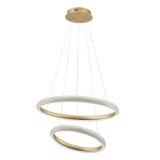 Nova Luce MEDORA függeszték, arany, 3000K melegfehér, beépített LED, 1x41W, 3500 lm, 9748156