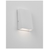 Nova Luce MILEY kültéri fali lámpa, fehér, 3000K melegfehér, beépített LED, 3W, 304 lm, 9202131