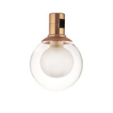 Nova Luce MINIMAL sínre szerelhető lámpa, decorative mágneses sínrendszerhez, arany, 3000K melegfehér, beépített LED, 5W, 380 lm, 9090284