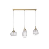 Nova Luce MOND több ágú függeszték, üveg, E14 foglalattal, max. 3x5W, 9731216