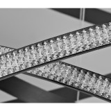 Nova Luce NAGER több ágú függeszték, fekete, 3000K melegfehér, beépített LED, 1x62W, 3586 lm, 9481093