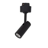 Nova Luce NAP sínre szerelhető lámpa,  profile mágnes profilos sínrendszerhez, forgatható lámpafejjel, fekete, 3000K melegfehér, beépített LED, 1x5W, 340 lm, 8252039