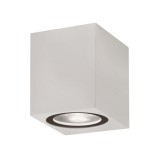 Nova Luce NERO kültéri fali lámpa, fehér, GU10 foglalattal, max. 1x35W, 910041