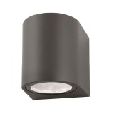 Nova Luce NERO kültéri fali lámpa, szürke, GU10-MR16 foglalattal, max. 1x35W, 710021