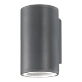 Nova Luce NODUS kültéri fali lámpa, szürke, GU10-MR16 foglalattal, max. 1x35W, 773221