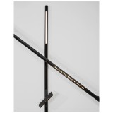 Nova Luce PEC sínre szerelhető lámpa, profile mágnes profilos sínrendszerhez, fekete, 3000K melegfehér, beépített LED, 1x13W, 1040 lm, 9136121