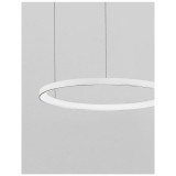 Nova Luce PERTINO 1 ágú függeszték, fehér, 3000K melegfehér, beépített LED, 48W, 2880 lm, 9853683