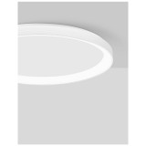Nova Luce PERTINO mennyezeti lámpa, fehér, 3000K melegfehér, beépített LED, 30W, 1800 lm, 9853671