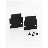 Nova Luce PLANET végzáró, profile mágnes profilos sínrendszerhez, fekete, 9136111