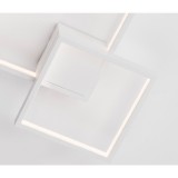 Nova Luce PORTO mennyezeti lámpa, fehér, 3000K melegfehér, beépített LED, 1x19W, 1342 lm, 9364038