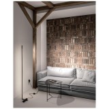 Nova Luce RACCIO állólámpa, fekete, 3000K melegfehér, beépített LED, 1x17W, 1211 lm, 9180727