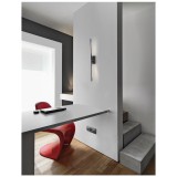 Nova Luce RACCIO fali lámpa, fekete, 3000K melegfehér, beépített LED, 1x9W, 560 lm, 9180723