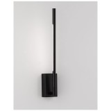 Nova Luce RACCIO fali lámpa, fekete, 3000K melegfehér, beépített LED, 4.6W, 280 lm, 9180712